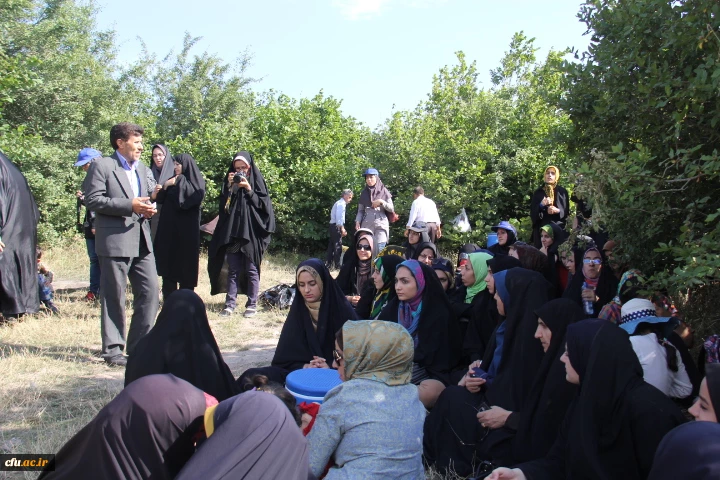 میزبانی دانشجویان پردیس بنت الهدی صدر اردبیل از دانشجویان شهید باهنر همدان در قالب طرح ایران گردی و ایران شناسی 2