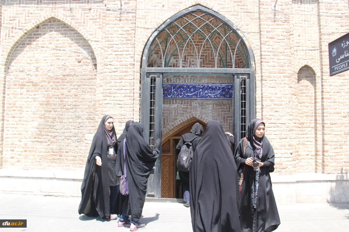 میزبانی دانشجویان پردیس بنت الهدی صدر اردبیل از دانشجویان شهید باهنر همدان در قالب طرح ایران گردی و ایران شناسی 6