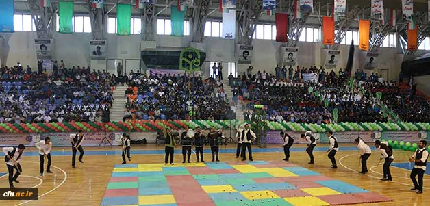 با حضور دکتر مهرمحمدی در زنجان برگزار شد:

آیین افتتاحیه بیست و دومین المپیاد ورزرشی دانشجومعلمان  دانشگاه فرهنگیان 12