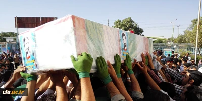 در پردیس خواجه نصیرالدین طوسی کرمان انجام شد

تشییع دانشجو معلم شهید مهدی عبدالله زاده، غواص و خط  شکن