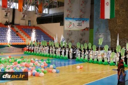 در زنجان برگزار شد:

آیین افتتاحیه بیست و دومین المپیاد ورزشی دانشجومعلمان خواهر دانشگاه فرهنگیان 2