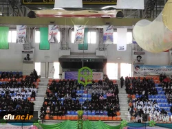 در زنجان برگزار شد:

آیین افتتاحیه بیست و دومین المپیاد ورزشی دانشجومعلمان خواهر دانشگاه فرهنگیان 2