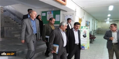 بازدید دکتر الهیار ترکمن رییس آموزش و پرورش عمومی و فنی و حرفه ای سازمان مدیریت و برنامه ریزی کشور از پردیس امیرکبیر