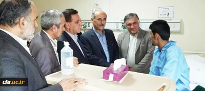 با حضورمعاون دانشجویی دانشگاه انجام شد:

دیدار با مصدومان و خانواده دانشجومعلمان سانحه تصادف فرخشهر و مراسم ترحیم دکتر رحیمی