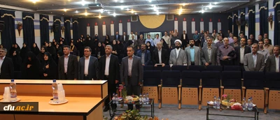 مهندس دیمه ور معاون آموزش ابتدایی وزیر آموزش و پرورش درجمع اعضای هیأت علمی و مدرسان پردیس های دانشگاه فرهنگیان اصفهان:

مهمترین هدف دانشگاه فرهنگیان تربیت نیروی انسانی کارآمد و توانمند سازی نیروی انسانی موجود است