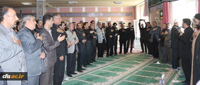 برگزاری مراسم سوگواری سالار شهیدان درسازمان مرکزی