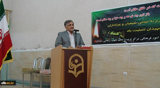 بازدید دکتر قنبری، معاون دانشجویی دانشگاه فرهنگیان از پردیس های استانی سمنان 4