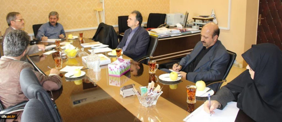 برگزاری نشست مشترک بین معاونت های آموزشی ، پژوهشی و  نظارت،ارزیابی و تضمین کیفیت 2