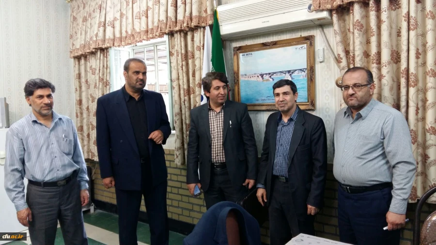 بازدید مدیر کل مشاوره و سلامت از پردیس ها و مراکز آموزش عالی استان خوزستان 2