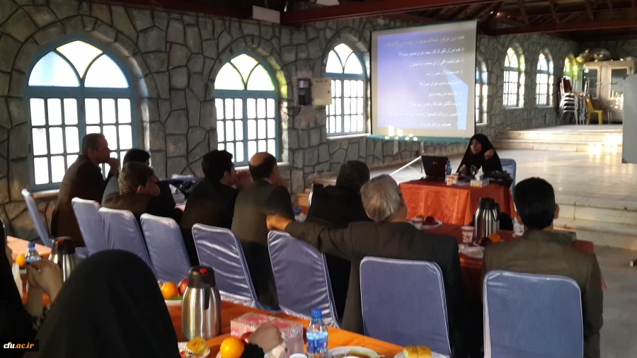 کارگاه آموزشی معاونین اداری مالی پردیس ها و مراکز آموزش عالی دانشگاه فرهنگیان 7