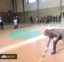 مسابقات ورزشی در پردیس شهید بنت الهدی صدر قزوین  برگزار شد 2
