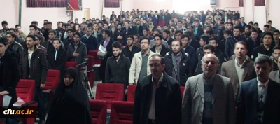 برگزاری مراسم گرامیداشت روز دانشجو در پردیس شهید رجایی ارومیه