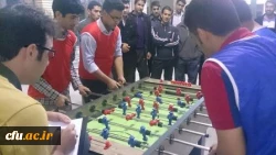 مسابقه فوتبال دستی در پردیس شهیدان پاکنژاد یزد برگزار شد. 2