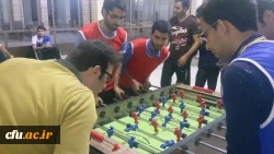 مسابقه فوتبال دستی در پردیس شهیدان پاکنژاد یزد برگزار شد. 3