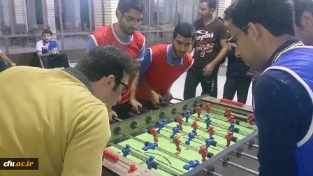 مسابقه فوتبال دستی در پردیس شهیدان پاکنژاد یزد برگزار شد. 3