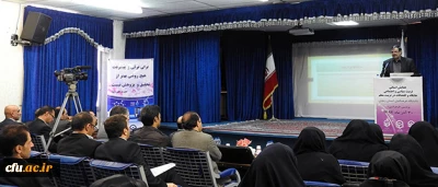 معاون پژوهشی دانشگاه:

دانشگاه فرهنگیان رکن اساسی نیل به تحقق اهداف تربیتی در ساحت های شش گانه