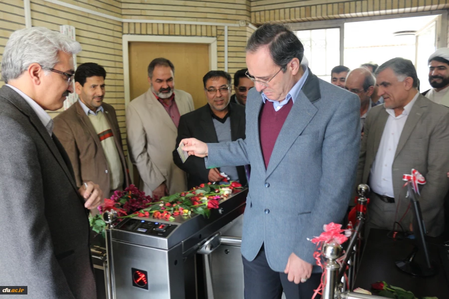 افتتاحیه گیت تردد در پردیس نسیبه تهران 3