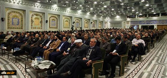 دکتر مهرمحمدی در افتتاحیه اجلاس سراسری استادان در مشهد:
تمرکز بر بالندگی حرفه ای استادان از اقدامات برای ارتقای مجموعه دانشگاه فرهنگیان است. 2