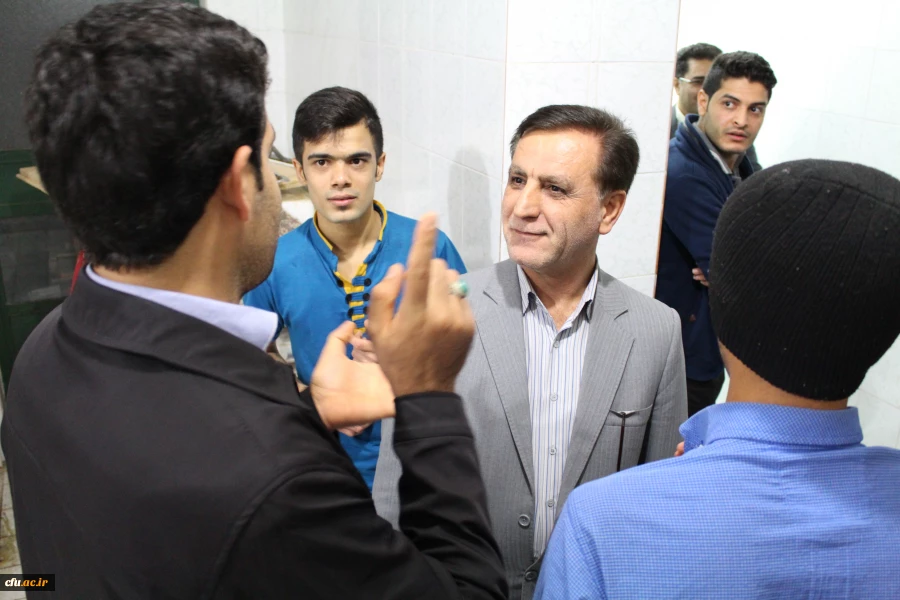 بازدید مدیرکل برنامه ریزی، خدمات و رفاه دانشجویی از پردیس های استان بوشهر 2