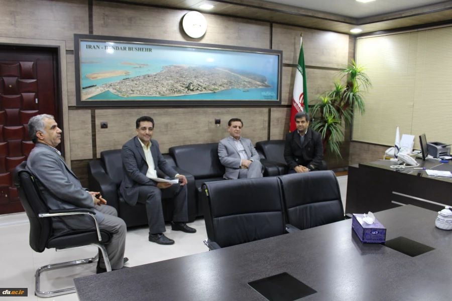 بازدید مدیرکل برنامه ریزی، خدمات و رفاه دانشجویی از پردیس های استان بوشهر 3