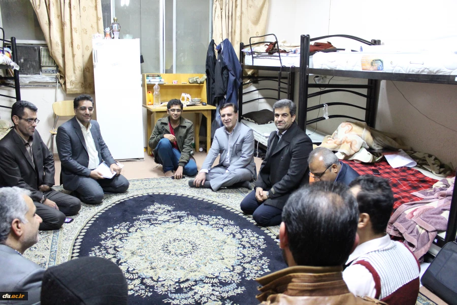 بازدید مدیرکل برنامه ریزی، خدمات و رفاه دانشجویی از پردیس های استان بوشهر 3