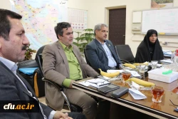 جلسه شورای فنی و عمرانی دانشگاه با معاون فنی و عمرانی شهرداری منطقه 2