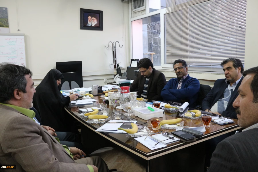 جلسه شورای فنی و عمرانی دانشگاه با معاون فنی و عمرانی شهرداری منطقه 2