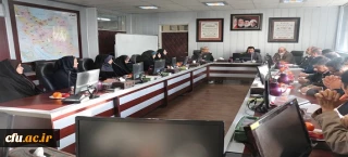 هم اندیشی معاون محترم طرح و برنامه و توسعه منابع با همکاران اداره کل امور مالی