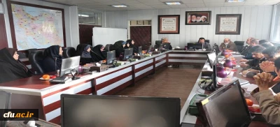 هم اندیشی معاون محترم طرح و برنامه و توسعه منابع با همکاران اداره کل امور مالی