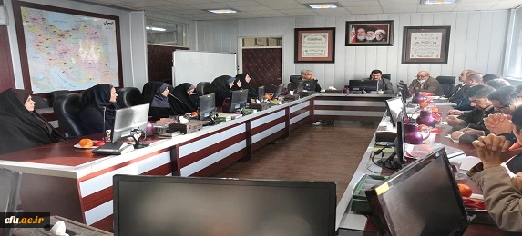 هم اندیشی معاون محترم طرح و برنامه و توسعه منابع با همکاران اداره کل امور مالی