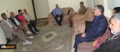 با حضور مدیر کل امور ایثارگران و مشاور امور ایثارگران دانشگاه در هرمزگان انجام شد:

دیدار با خانواده های دانشجو معلم شهید ابراهیم تنیده و شهید همت الله شمسایی