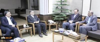 دیدار سرپرست دانشگاه فرهنگیان با میرمحمدی استاندار یزد