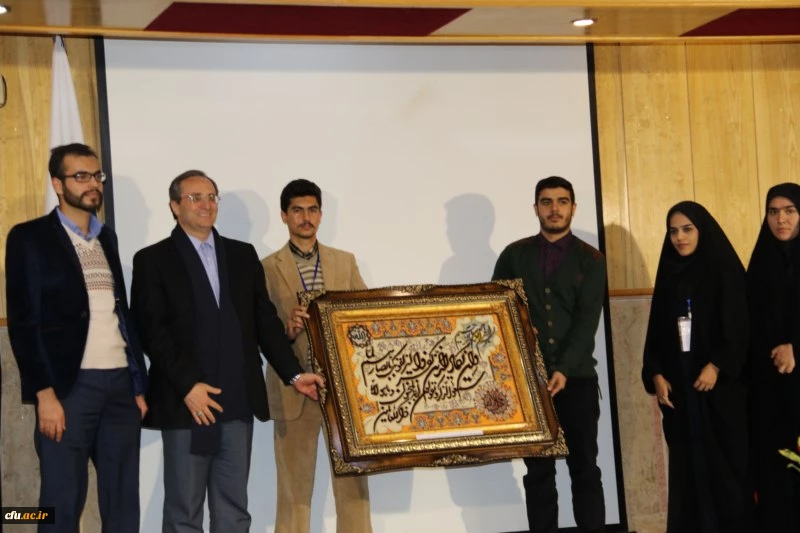 توسط دبیران شورای صنفی -رفاهی صورت گرفت:
تقدیر از دکترمهرمحمدی در همایش کشوری دبیران شورای صنفی -رفاهی دانشگاه فرهنگیان 2