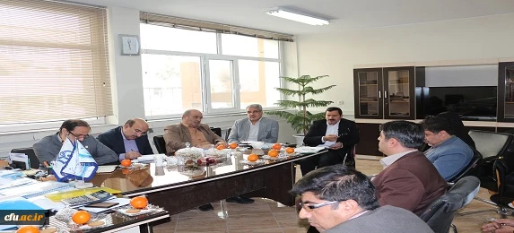 جلسه هماهنگی اداره کل امور مالی و اداره کل امور پشتیبانی ورفاه در دفتر معاونت