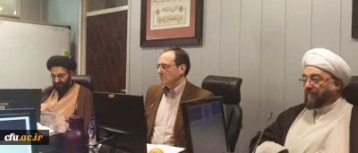 حضور حجت الاسلام محمدیان در هیأت رئیسه دانشگاه فرهنگیان