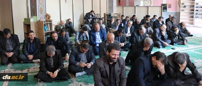 برگزاری مراسم سوگواری حضرت فاطمه الزهرا (س) در سازمان مرکزی