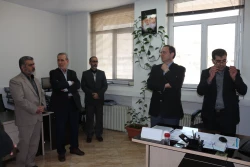 بازدید ریاست دانشگاه فرهنگیان و هیأت همراه از دفتر مرکزی حراست