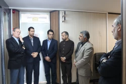 بازدید ریاست دانشگاه فرهنگیان و هیأت همراه از دفتر مرکزی حراست