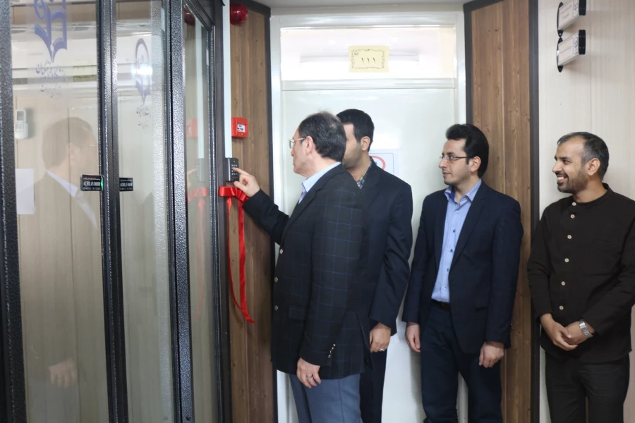 بازدید ریاست دانشگاه فرهنگیان و هیأت همراه از دفتر مرکزی حراست