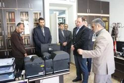 بازدید ریاست دانشگاه فرهنگیان و هیأت همراه از دفتر مرکزی حراست