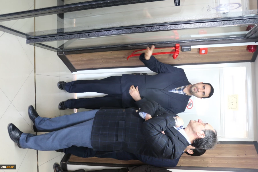 بازدید ریاست دانشگاه فرهنگیان و هیأت همراه از دفتر مرکزی حراست