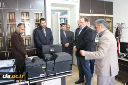 بازدید ریاست دانشگاه فرهنگیان و هیأت همراه از دفتر مرکزی حراست