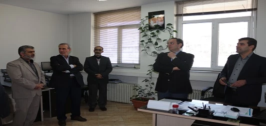 بازدید ریاست دانشگاه فرهنگیان از دفتر مرکزی حراست