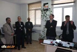 بازدید ریاست دانشگاه فرهنگیان از دفتر مرکزی حراست