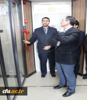 بازدید ریاست دانشگاه فرهنگیان از دفتر مرکزی حراست