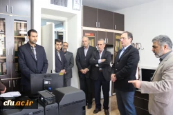 بازدید ریاست دانشگاه فرهنگیان از دفتر مرکزی حراست