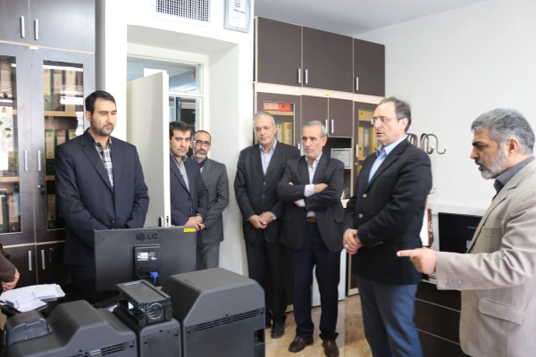 بازدید ریاست دانشگاه فرهنگیان از دفتر مرکزی حراست