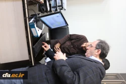 بازدید ریاست دانشگاه فرهنگیان و هیأت همراه از دفتر مرکزی حراست