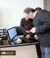 بازدید ریاست دانشگاه فرهنگیان از دفتر مرکزی حراست