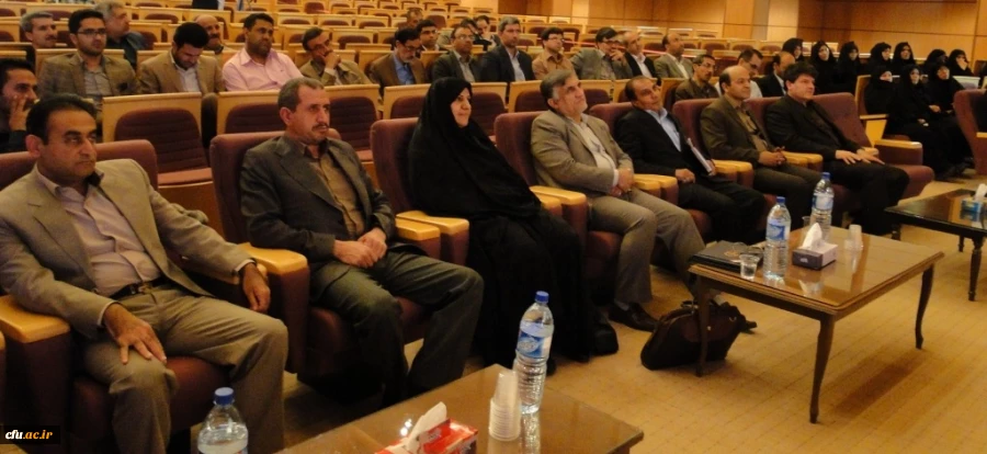 مراسم تکریم و تودیع سرپرست پردیس خواجه نصیر کرمان 3